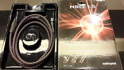 Audioquest NRG 1.5 powercord (Used) SOLD Audioq11