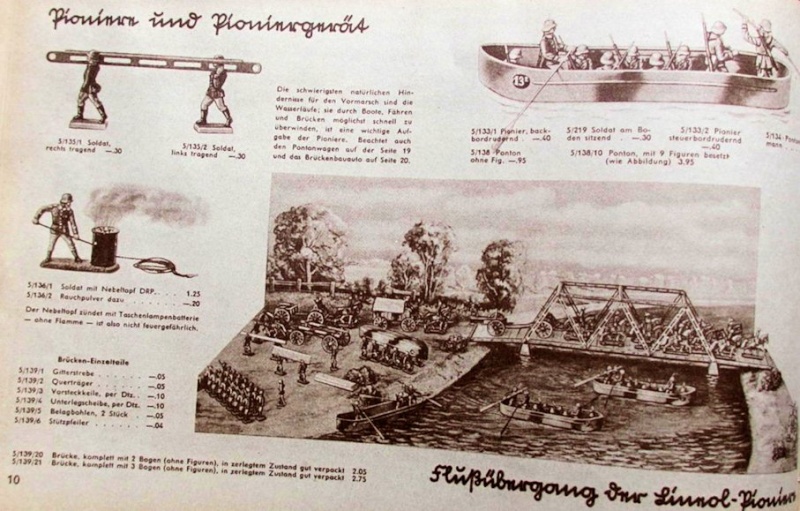 Les Jouets militaires des petits Français et Allemands de 1940 Lineol14