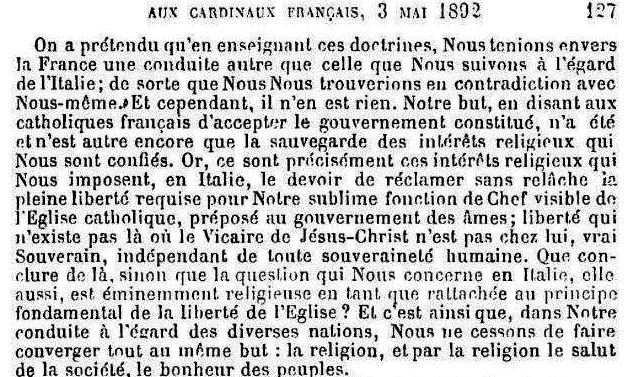 Vérité de foi enseignée par les papes "La République française tient son pouvoir de Dieu" Captur13