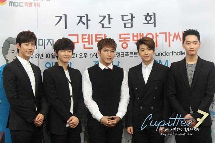 [08.10.13] [PICS] Les 2PM à la conférence de presse "Lee Mija&Friends Concert in Germany" 111
