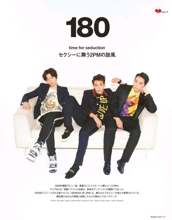 [28.01.14] [PICS] 2PM dans le magazine Numero Tokyo 167