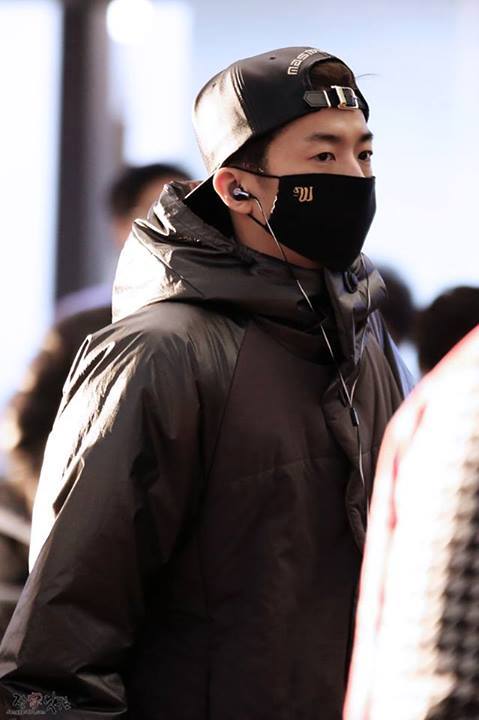 [26.01.14] [PICS] 2PM à l'aéroport d'Incheon (départ pour le Japon) 643