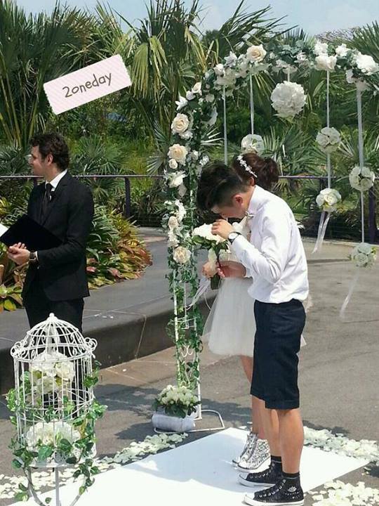 [10.04.14] [PICS] WGM - mariage de Wooyoung et Seyoung à Singapour 663