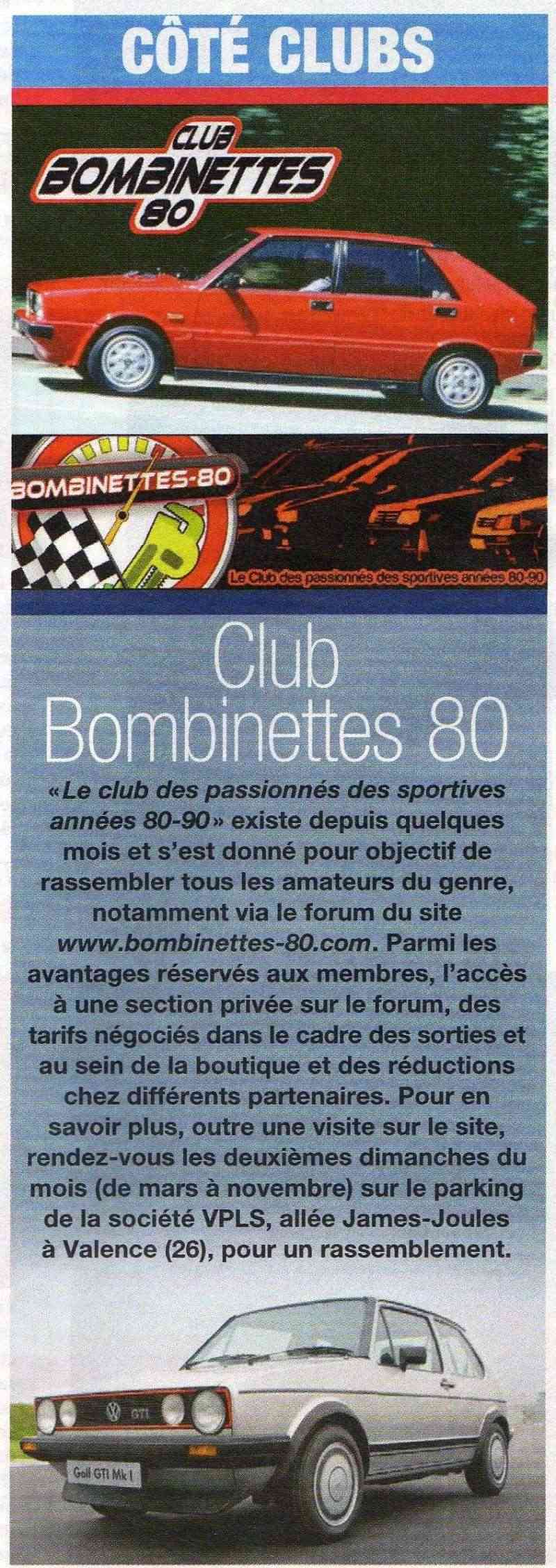YOUNGTIMERS n°40 Articl10