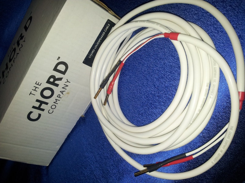 The Chord Company Odyssey 2 speaker cable ( new )-sold 20140214