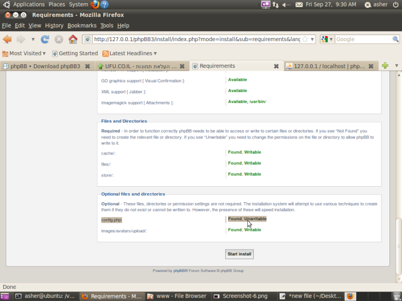 Guide install phpbb on ubuntu 1211