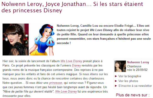 Articles soirée "We Love Disney" (26 nov 2013) 124