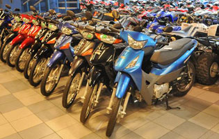 El patentamiento de motos creció 8% interanual en octubre 00133