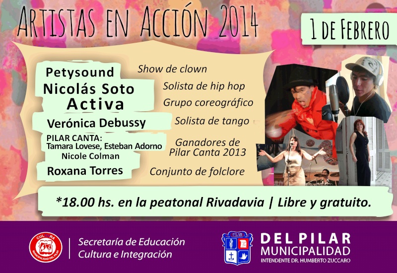 PILAR: ARTISTAS EN ACCION 2014. 00158