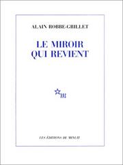 [Robbe-Grillet, Alain] Le miroir qui revient Img_3010
