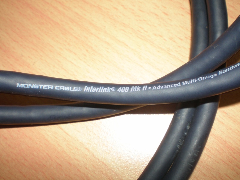 Monster Cable Interlink 400mk2 (used) P1280113