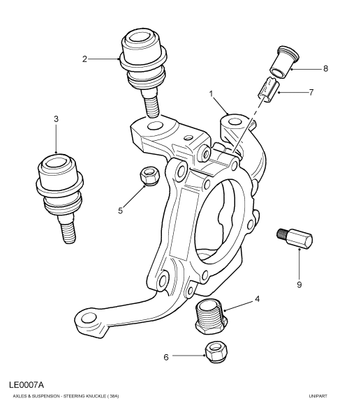 recherche reférence des rotule de pivot Rotule10
