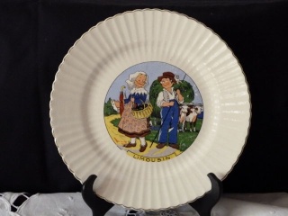 Assiettes "régions de France" Sarreguemines Limou10