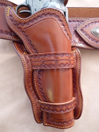"COWBOY ACTION SHOOTING" HOLSTER pour Frenchie BOY  by SLYE  P1020611
