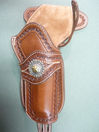 "COWBOY ACTION SHOOTING" HOLSTER pour Frenchie BOY  by SLYE  P1110012