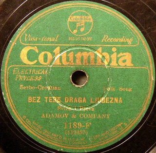 Spomenar - Srpska Narodna (Gramofonska) Muzika 1890-1940 Adamov10