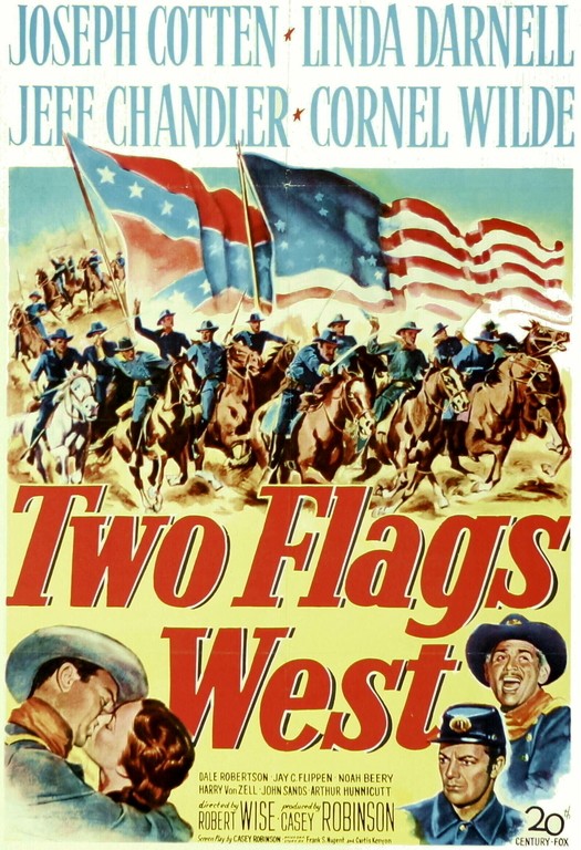 Two Flags West (1950) Affich10