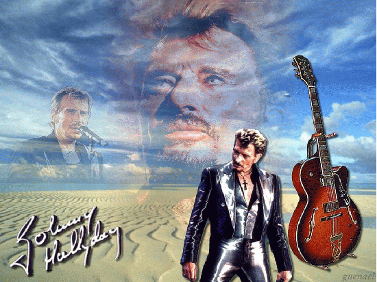 Johnny Hallyday: photos montages Cinama46