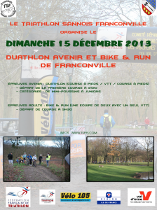 Bike & run Franconville - 15/12/2013 Affich10