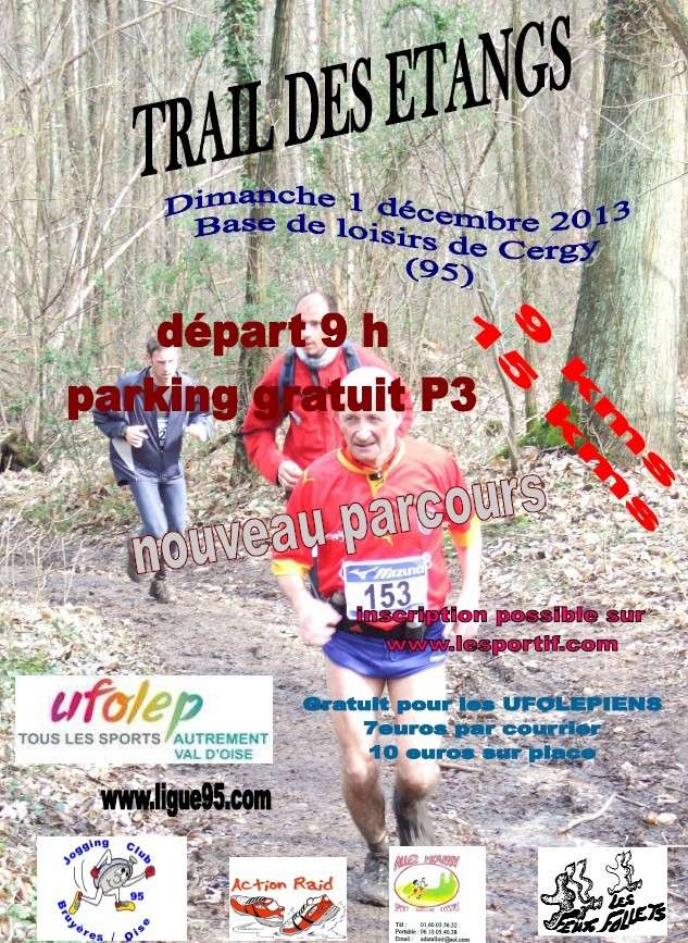 Trail des Etangs de Cergy - 30/11/2014 Trail_10