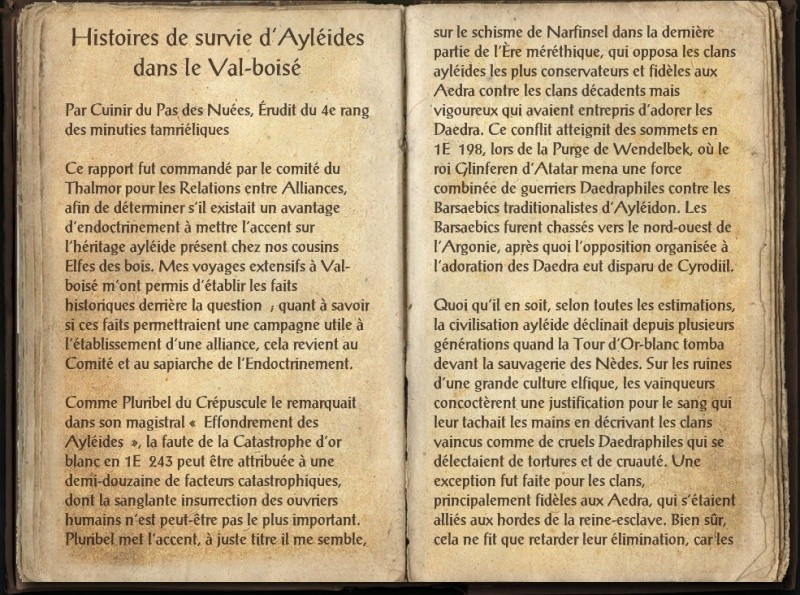 Histoires de survie d'Ayléides dans le Val-boisé Screen57