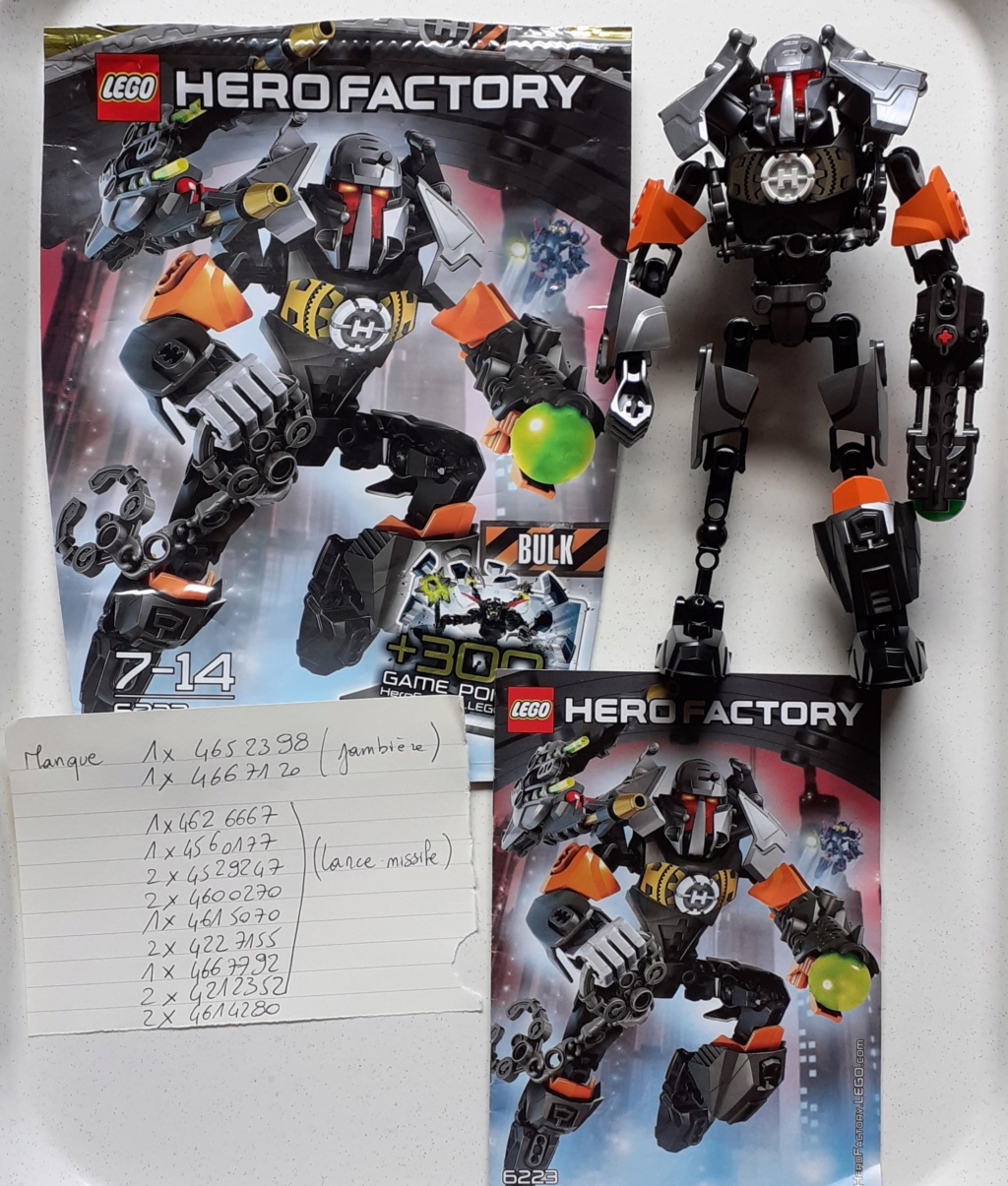 [VDS] DVD & LEGOS Hero Factory, Chima, Star Wars 20220913