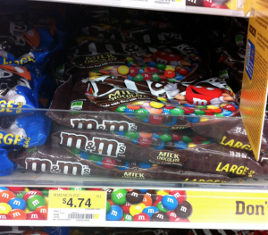 $2.50/1 Bag of M&M’s Chocolate Coupon + Walmart Deal Mms-co10