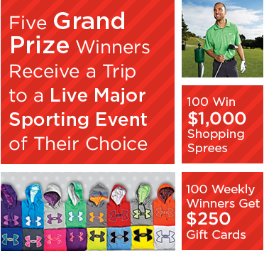 $500,000 Gift of Sport Holiday  Sweepstakes ends 12/25  Screen17