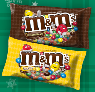 $2.50/1 M&M’s Chocolate Candies 15 oz or larger coupon = $$.88 at Target Screen44