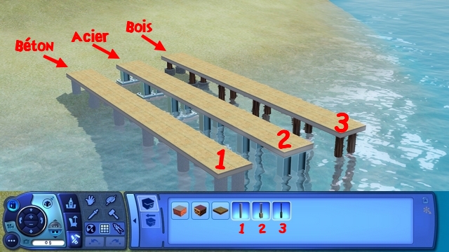 [Débutant] Construire un port d'attache pour bateaux-maisons Piloti11