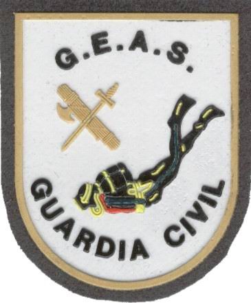 Información de la Unidad de Actividades Subacuáticas de la Guardia Civil Geas110