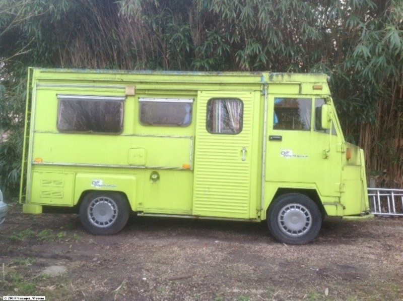 Transformation d'un HY Camping Car en Truck Food Cote110
