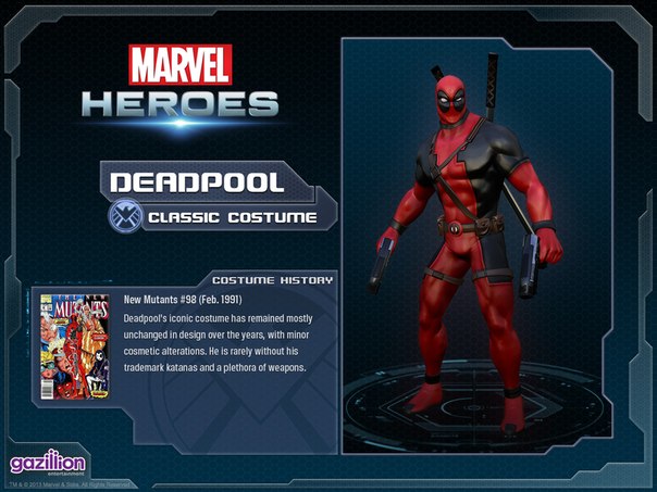 DEADPOOL Costume Baebu210