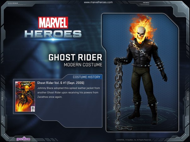 GHOST RIDER- Costume Hsw3be10