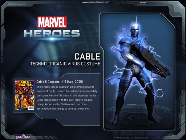 CABLE Costume I3lh3n10