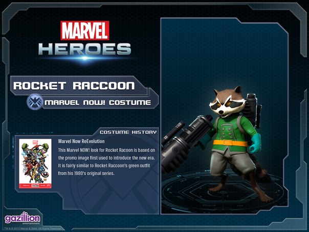 ROCKET RACCOON Costume Npbcny10