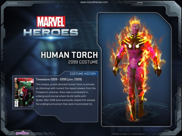 HUMAN TORCH Costume Onfyxv10