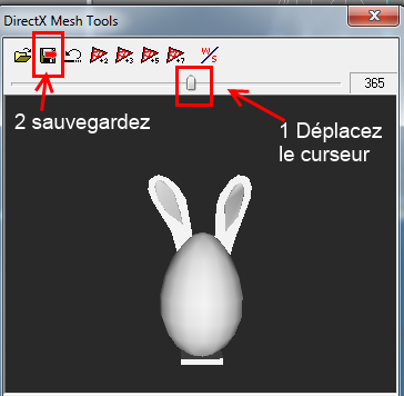 [Apprenti] Créer un oeuf-lapin de pâques 7310