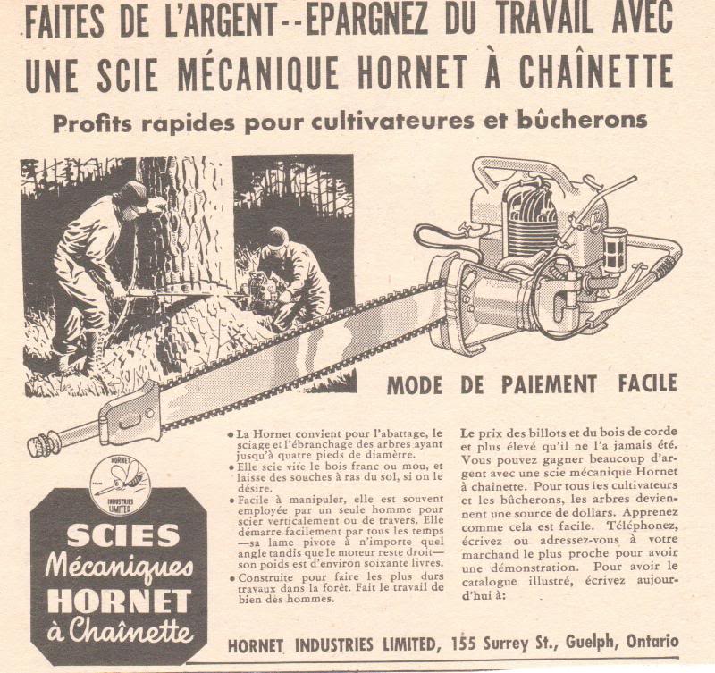 hornet chainsaws tronconneuse Hornet10