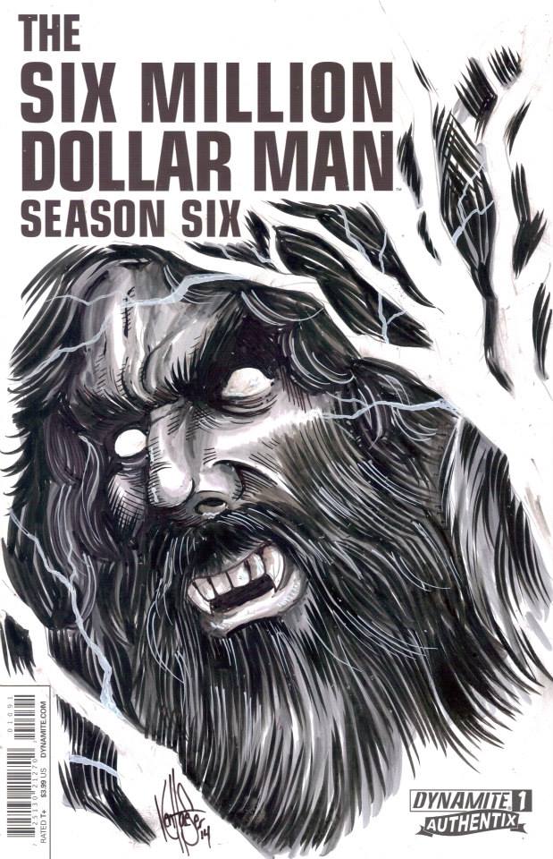 Retour de "L'Homme qui valait 3 milliards" ,saison 6... en comic book chez Dynamite. 19028310
