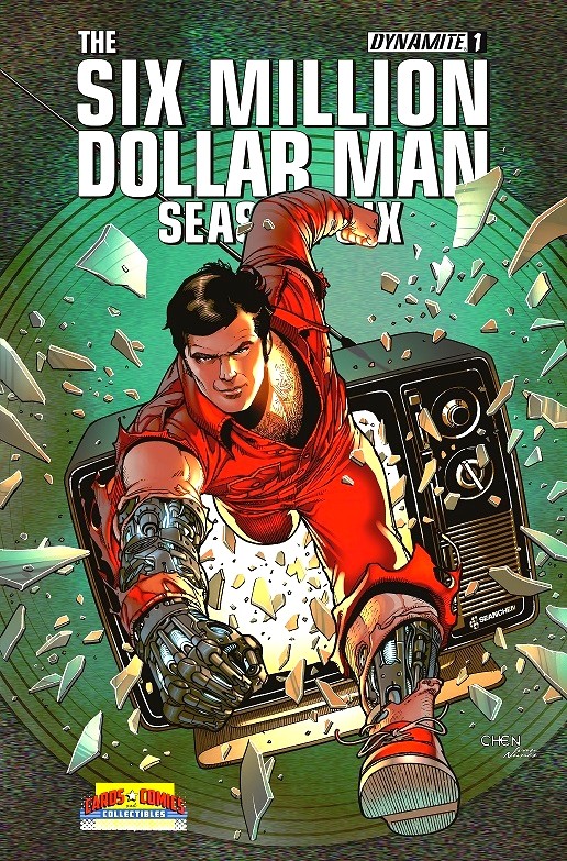 Retour de "L'Homme qui valait 3 milliards" ,saison 6... en comic book chez Dynamite. 35412