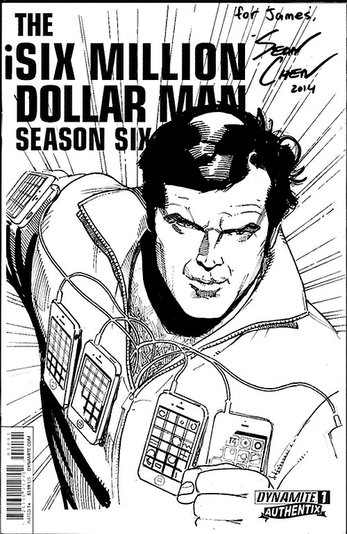 Retour de "L'Homme qui valait 3 milliards" ,saison 6... en comic book chez Dynamite. Bjcgrm13