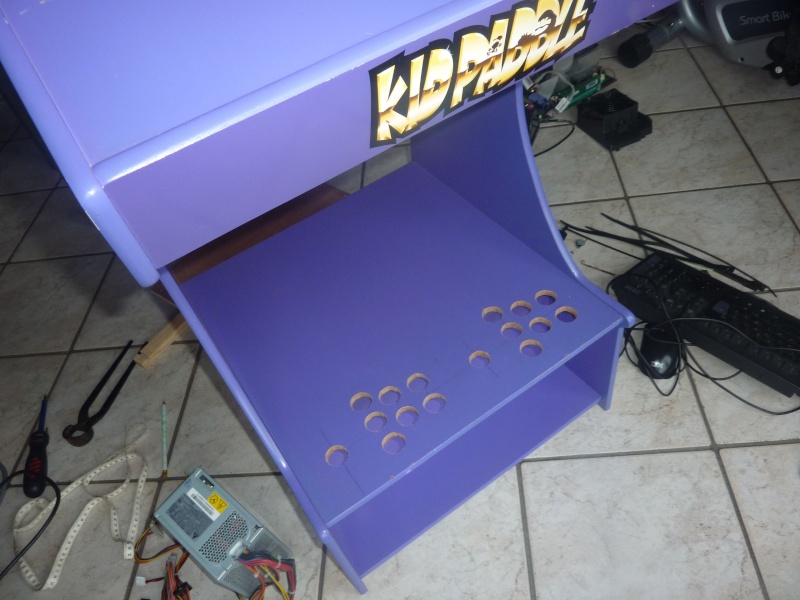 [WIP-Terminé] Mini borne d'arcade MameCab avec un meuble Kid Paddle Mameca13