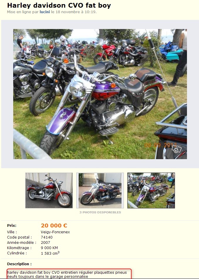 Escroqueries sur le Bon-Coin par le Forum Passion-Harley - Page 10 2013-113