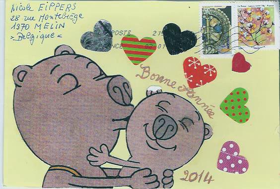 l'Ours sur les enveloppes illustrées - Page 3 Maila107
