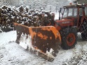 Trattori con vomero oppure lama da neve. Foto1118
