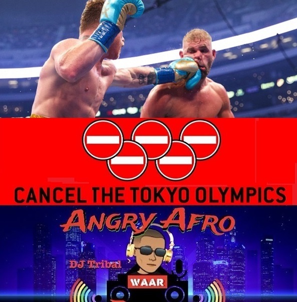 No Holds Barred: Canelo Stops Saunders, Stop the Tokyo Olympics, on the WAAR Room with Chris Baldwin Canelo12