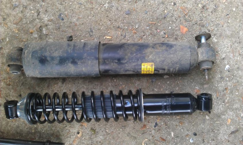 modification des amortisseurs arrières du chrysler voyager awd Monroe10