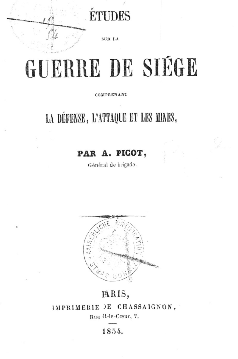 Livres concernant la "Fortification" 1854-010