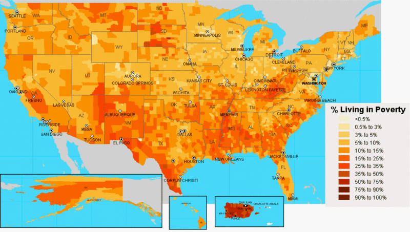 Choosing A Good State To Live MAPS Percen10